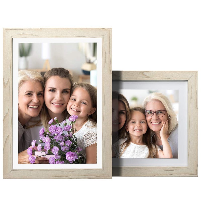 Dragon Touch Digital Picture Frame WiFi 10 inch IPS Touch Screen Digital Photo Frame Display, 32GB Storage, Auto-Rotate, Share Photos via App, Email, Cloud, Classic 10 White, XKS0001-WT-US2 - Image 2